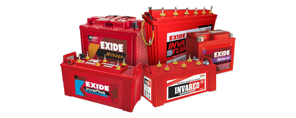 EXIDE BATTERY IN INDIA